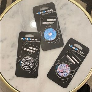 Popsocket LOT. 3 brand new. iPhone